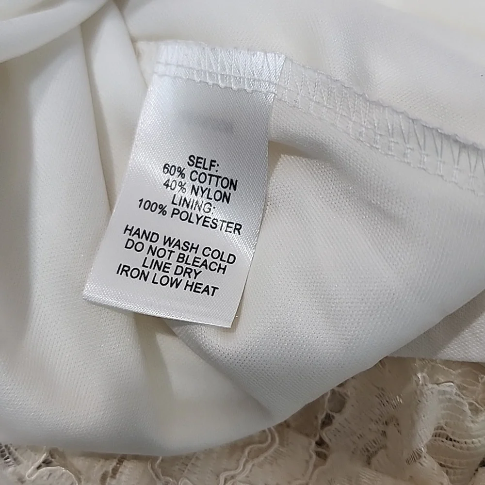 Lulu's Cream Halter Maxi Gown for Brides/ Wedding Guests. XS - Picture 9 of 15